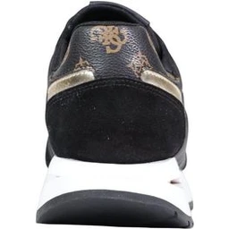Bicolor Polyester Athletic Sneakers