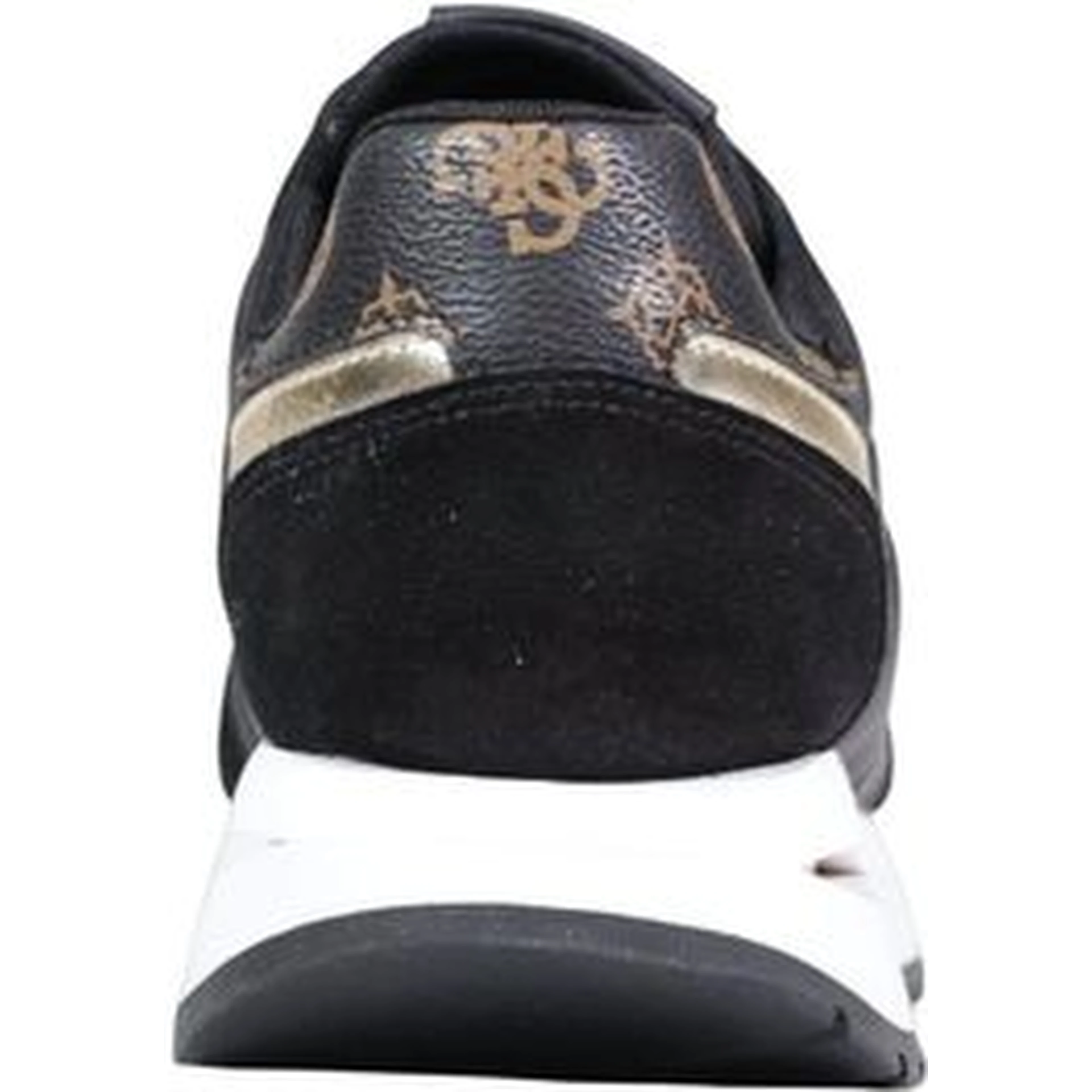 Bicolor Polyester Athletic Sneakers