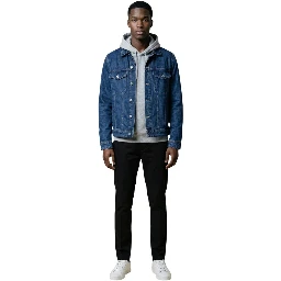 Blue Cotton Denim Jacket