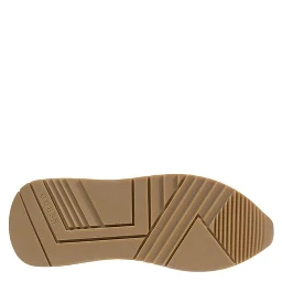Beige Polyethylene Athletic Sneakers