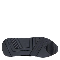 Bicolor Polyester Athletic Sneakers