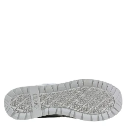 White Artificial Leather Chunky Sneakers