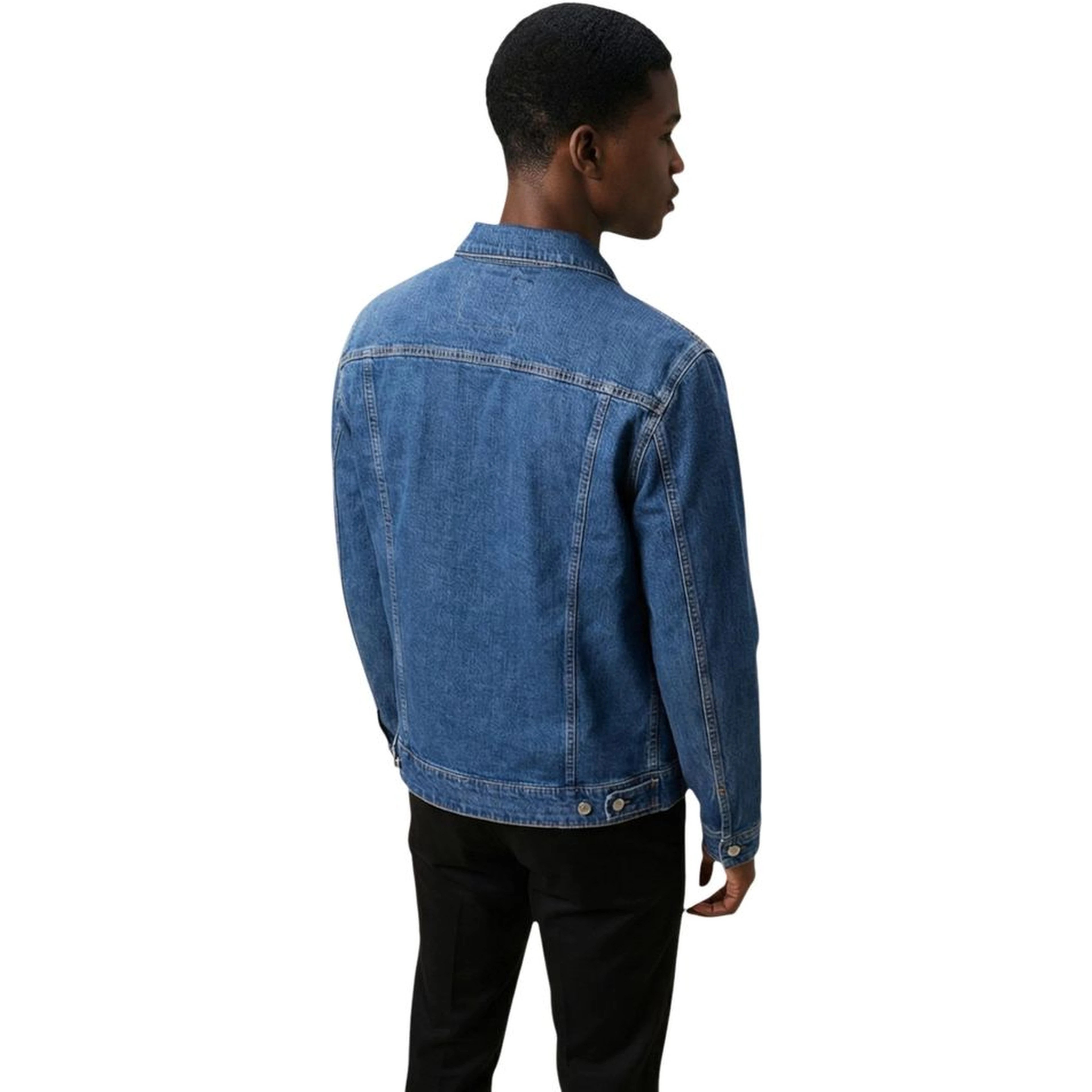 Blue Cotton Denim Jacket