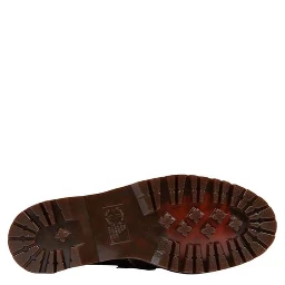 Brown Leather Slip-On Loafers