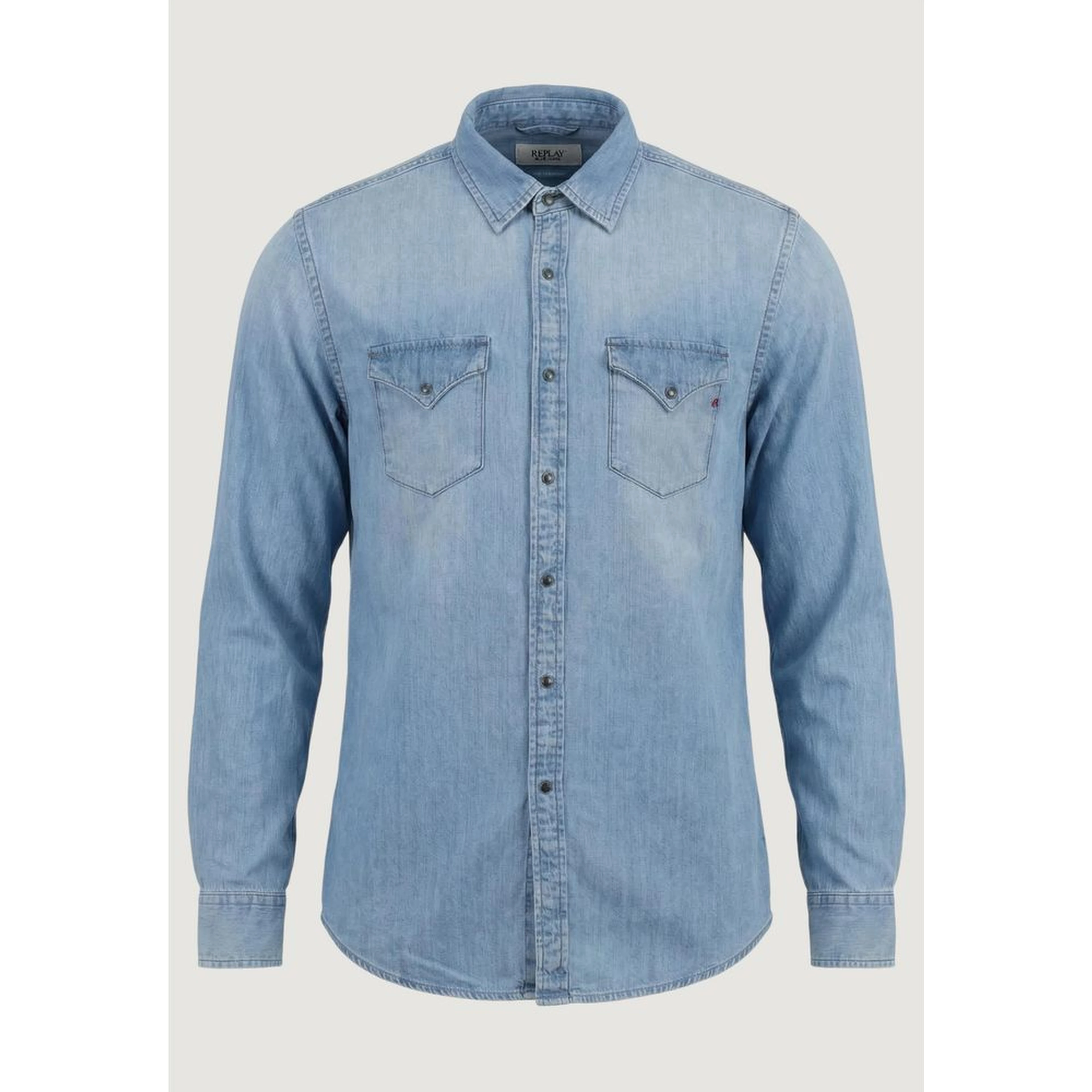 Light Blue Denim Shirt