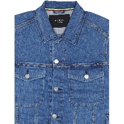 Blue Cotton Denim Jacket