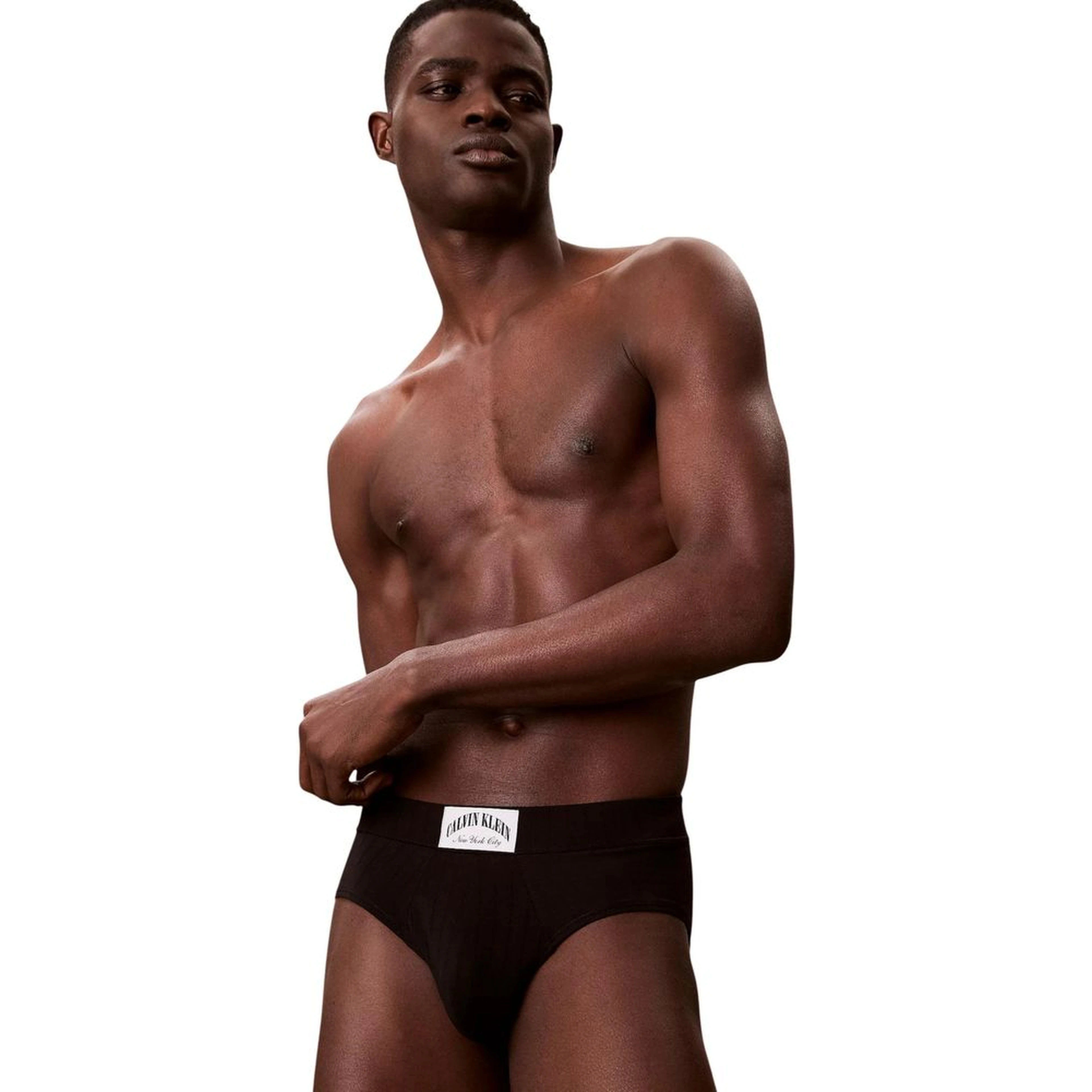 Black Cotton Briefs