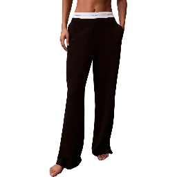 Black Cotton Bottoms Sleepwear