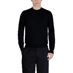Black Viscose Sweatshirt