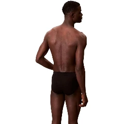 Black Cotton Briefs