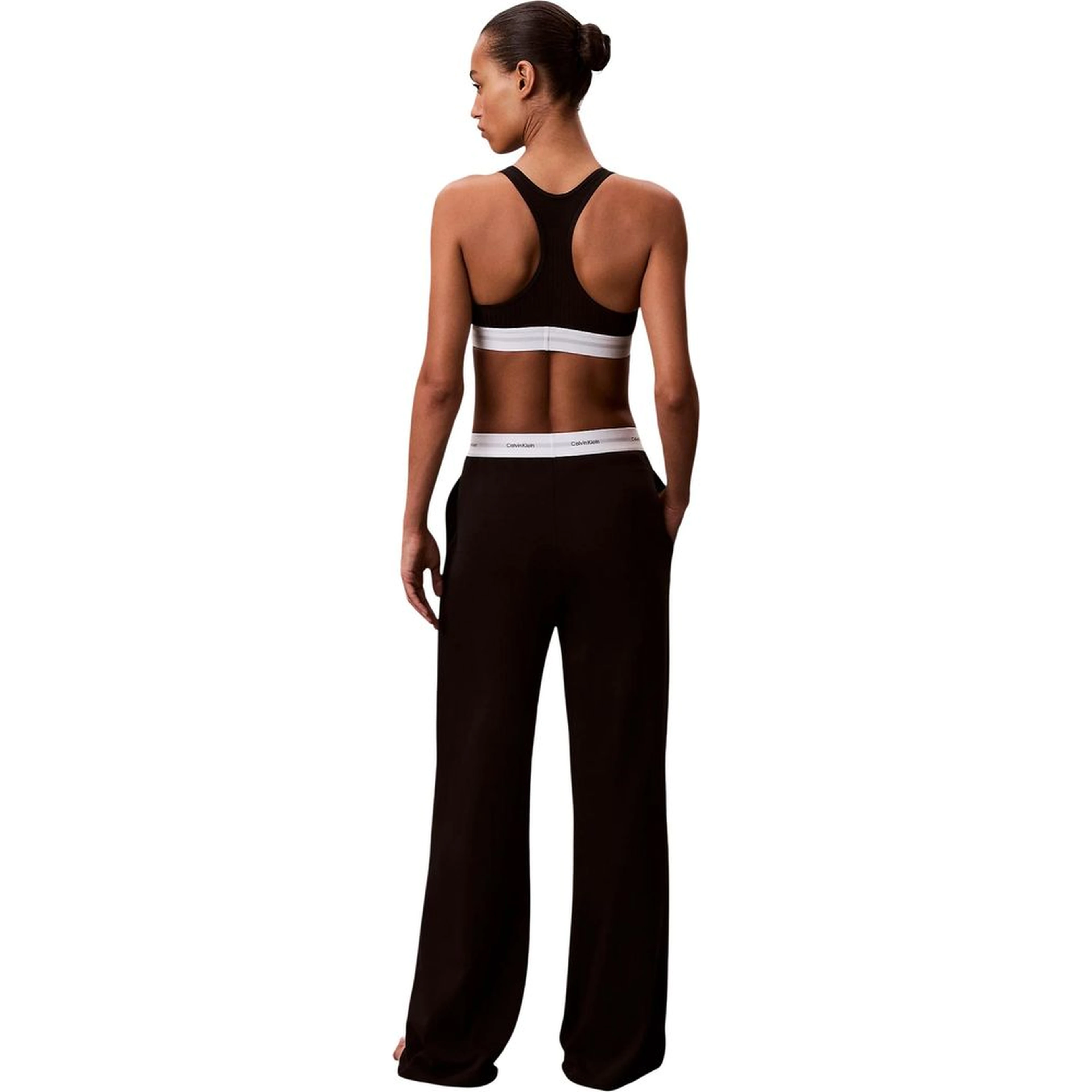 Black Cotton Bottoms Sleepwear