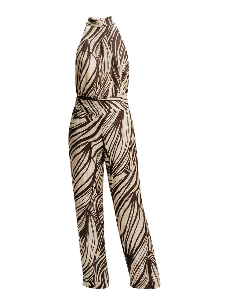 Brown Polyester Jumpsuit alternative