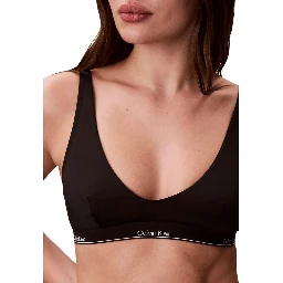 Black Recycled Polyester Bikini