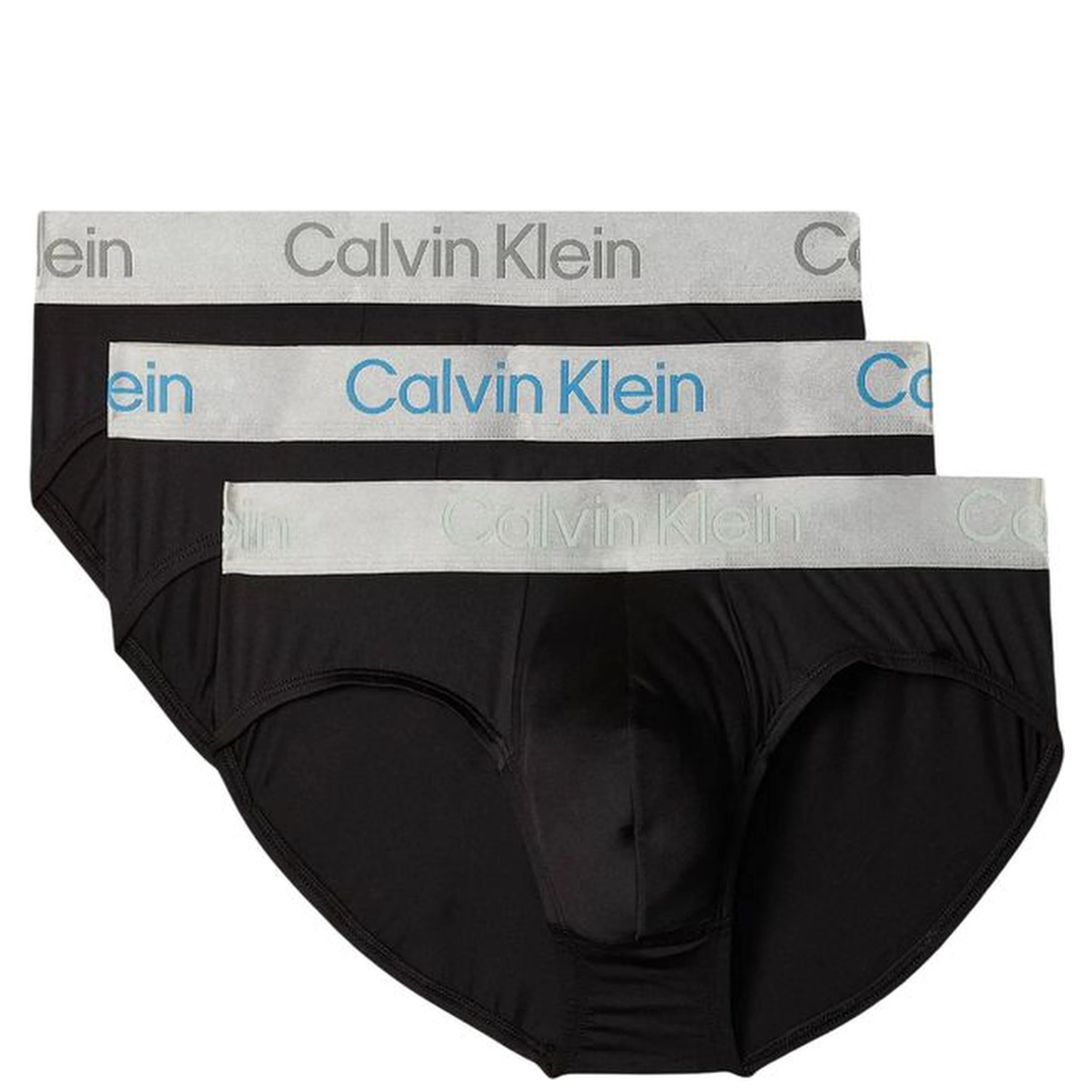 Black And White Recycled Polyester Briefs