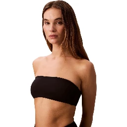 Black Elastane Bikini