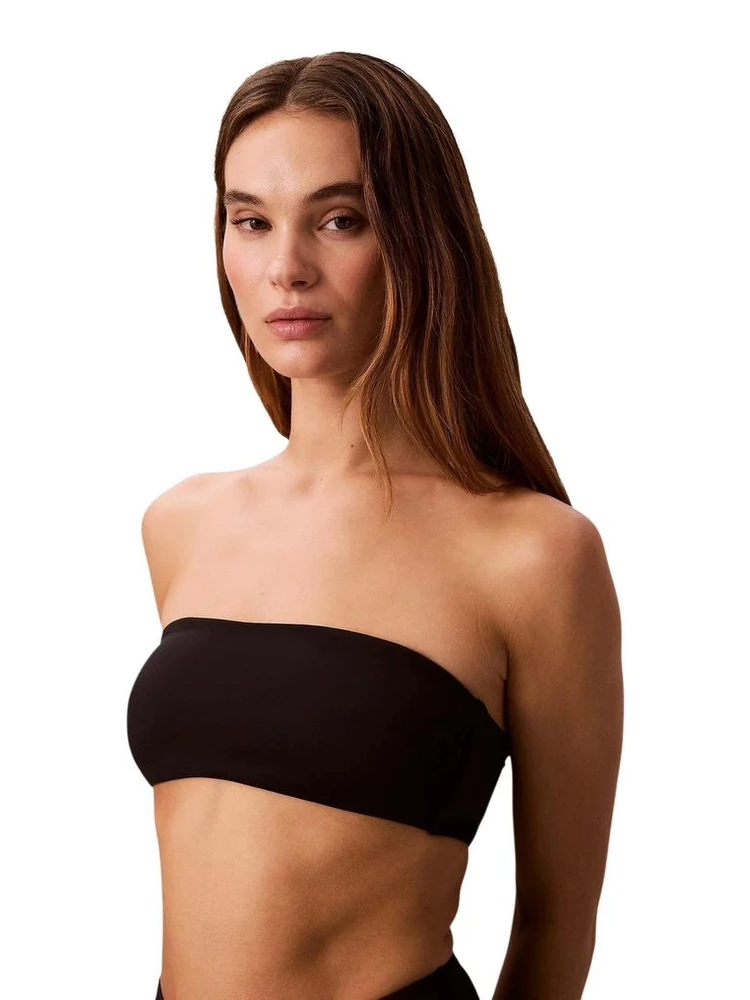 Black Elastane Bikini