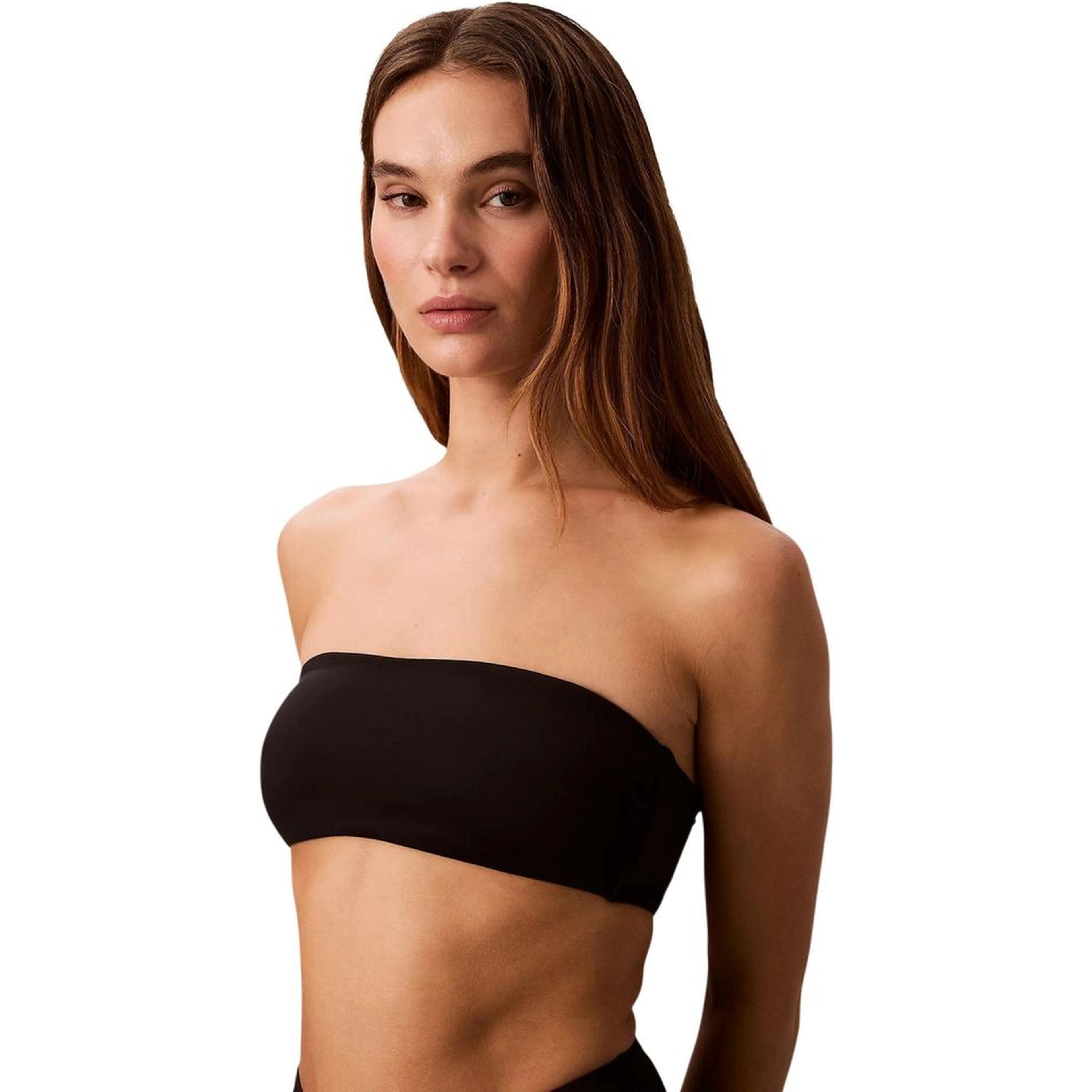 Black Elastane Bikini