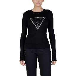 Black Viscose Sweatshirt