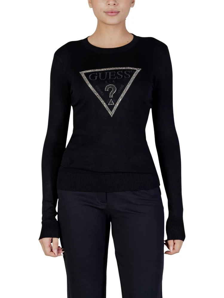 Black Viscose Sweatshirt