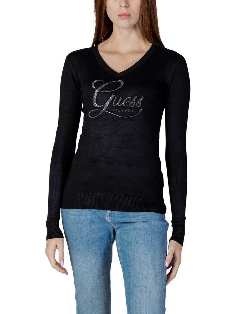 Black Viscose Sweatshirt