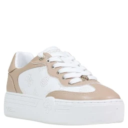 Beige Polyethylene Low Top Sneakers