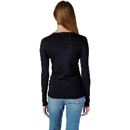 Black Viscose Sweatshirt