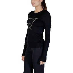 Black Viscose Sweatshirt