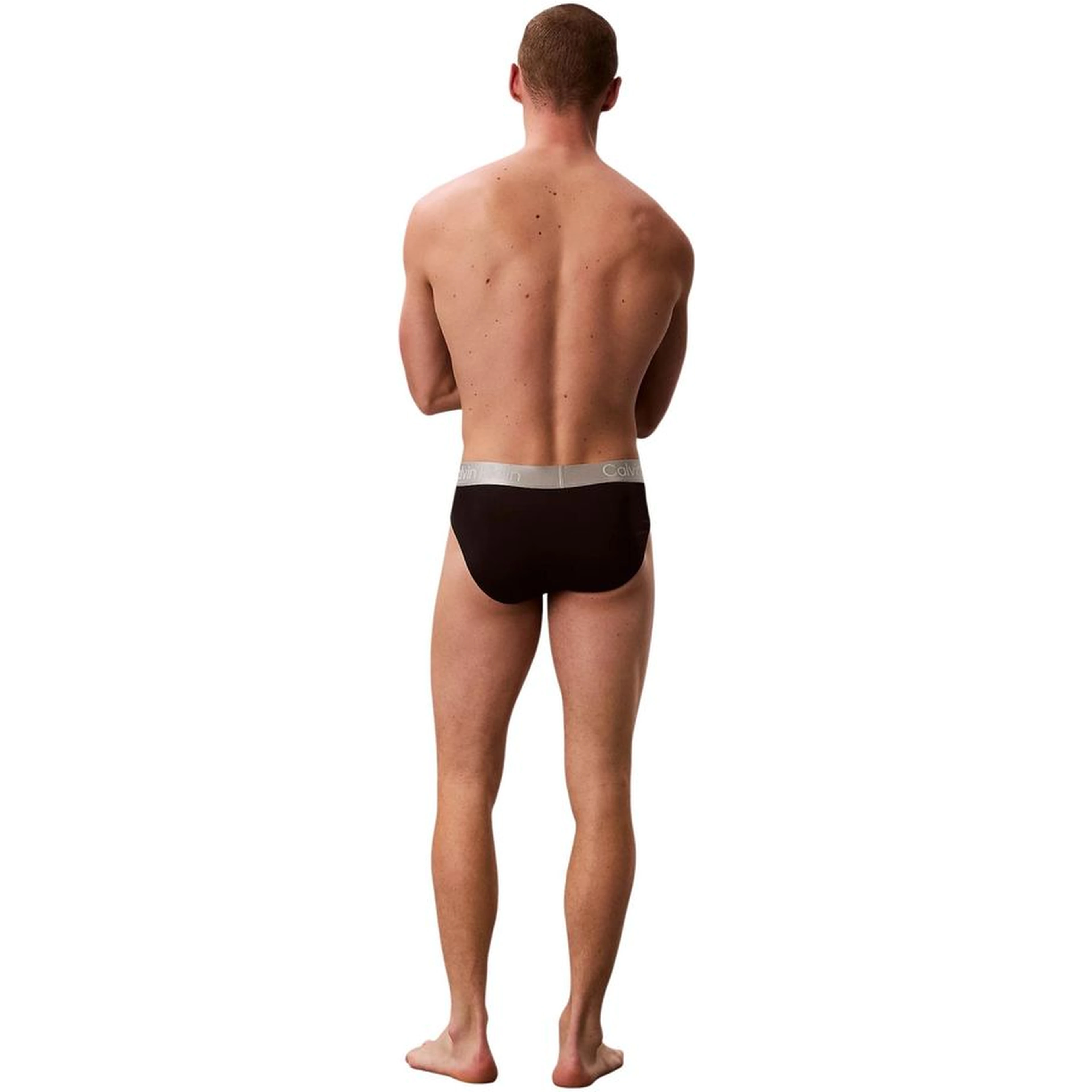 Black And White Recycled Polyester Briefs
