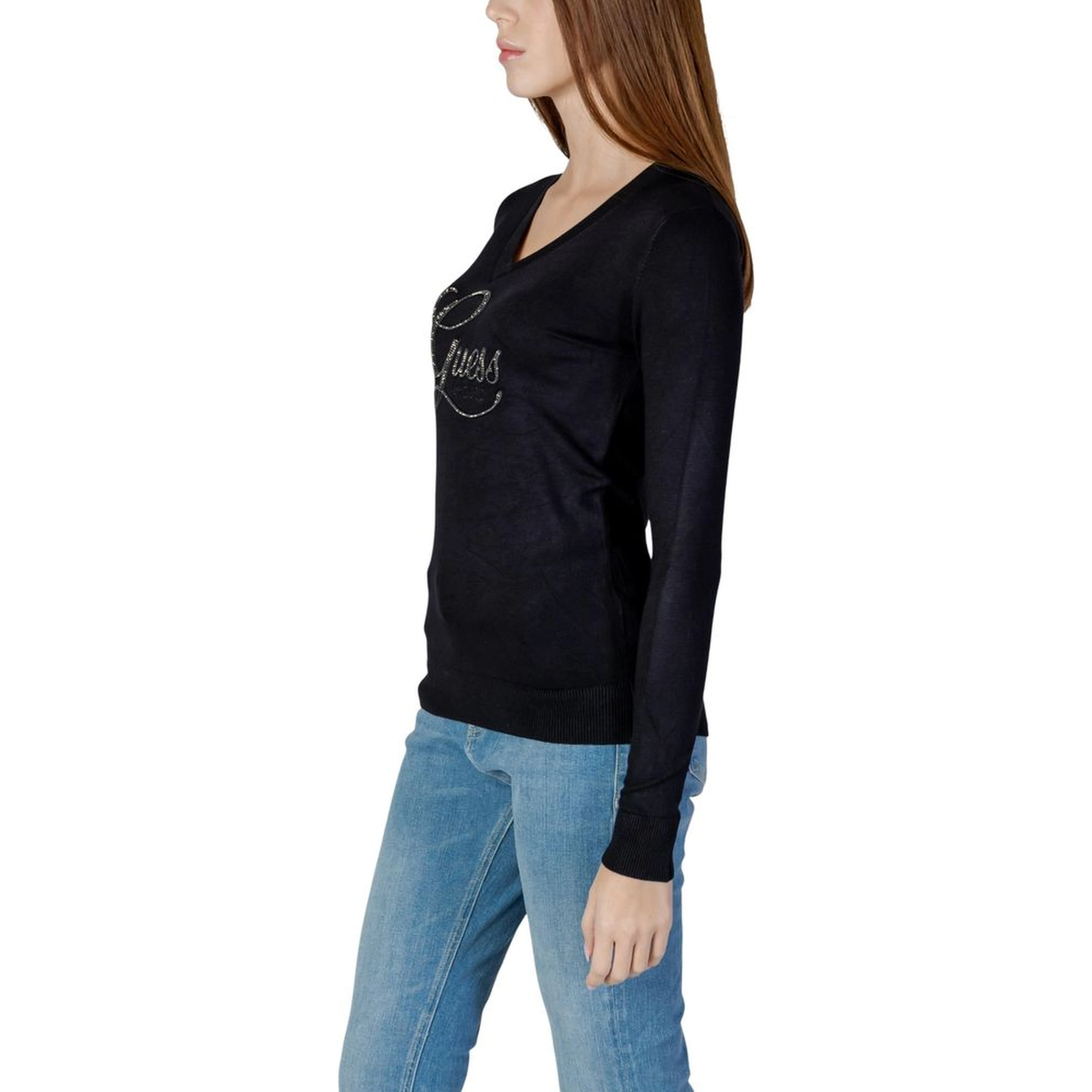 Black Viscose Sweatshirt