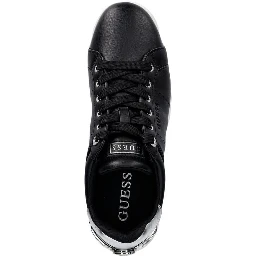 Black Polyethylene Platform Sneakers