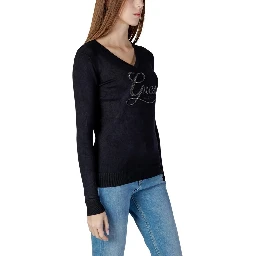 Black Viscose Sweatshirt