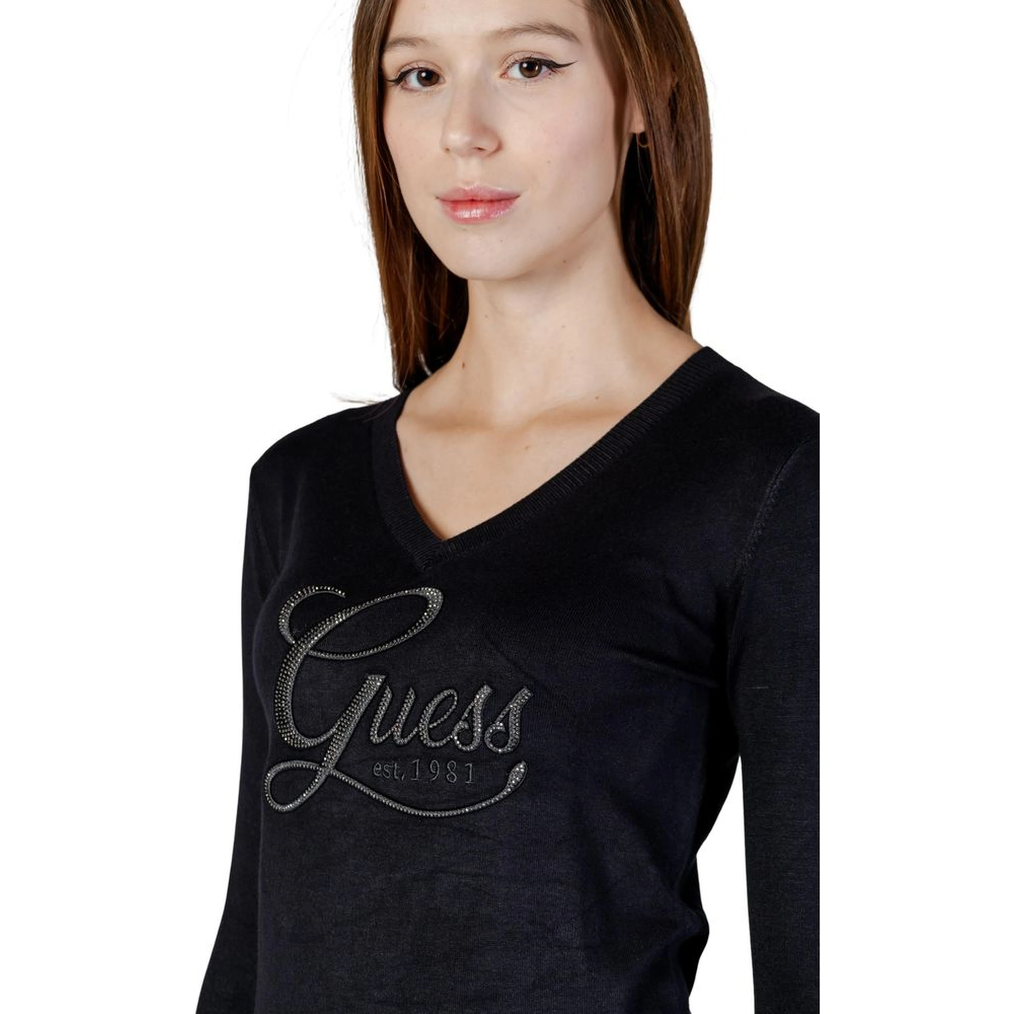 Black Viscose Sweatshirt
