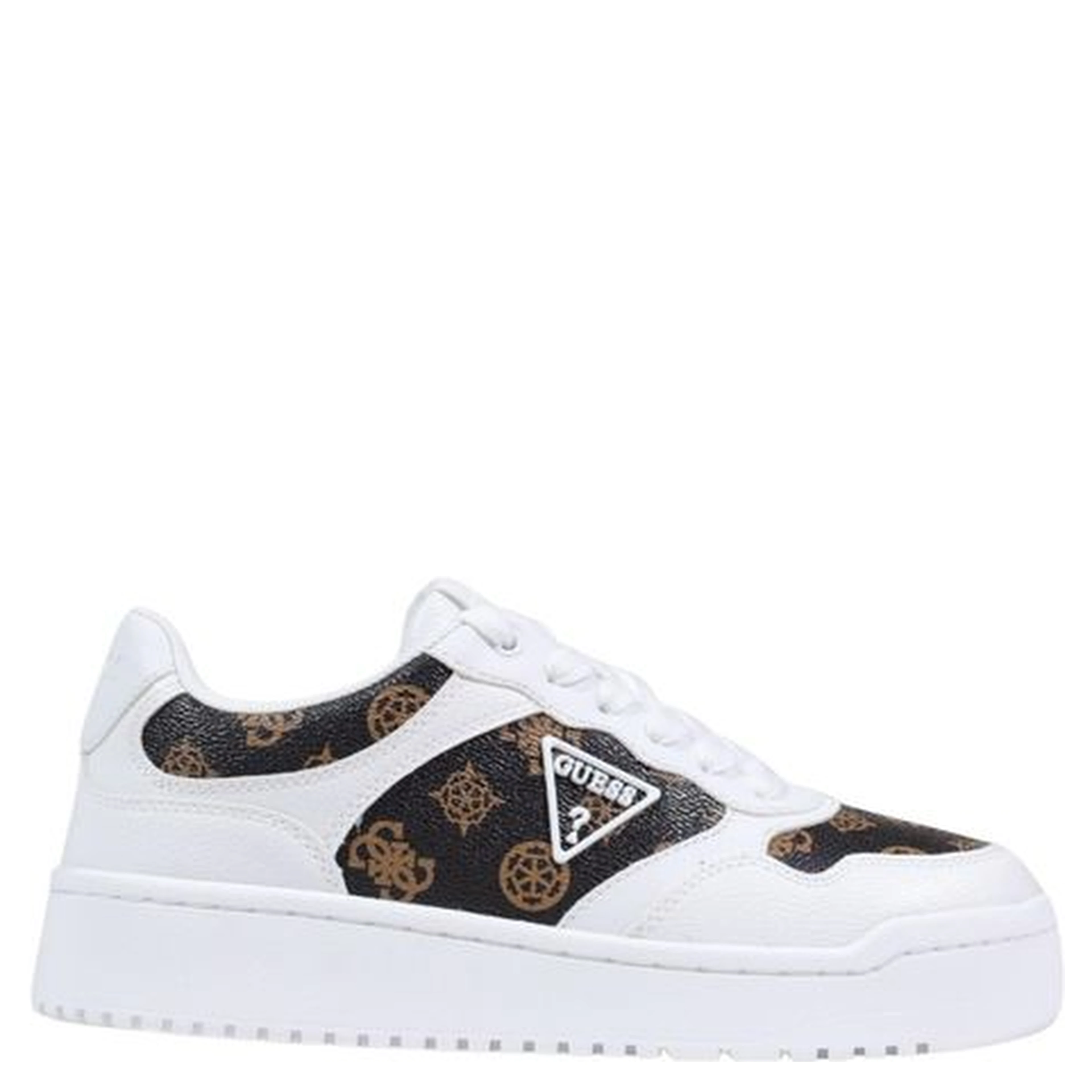 Brown Polyethylene Chunky Sneakers
