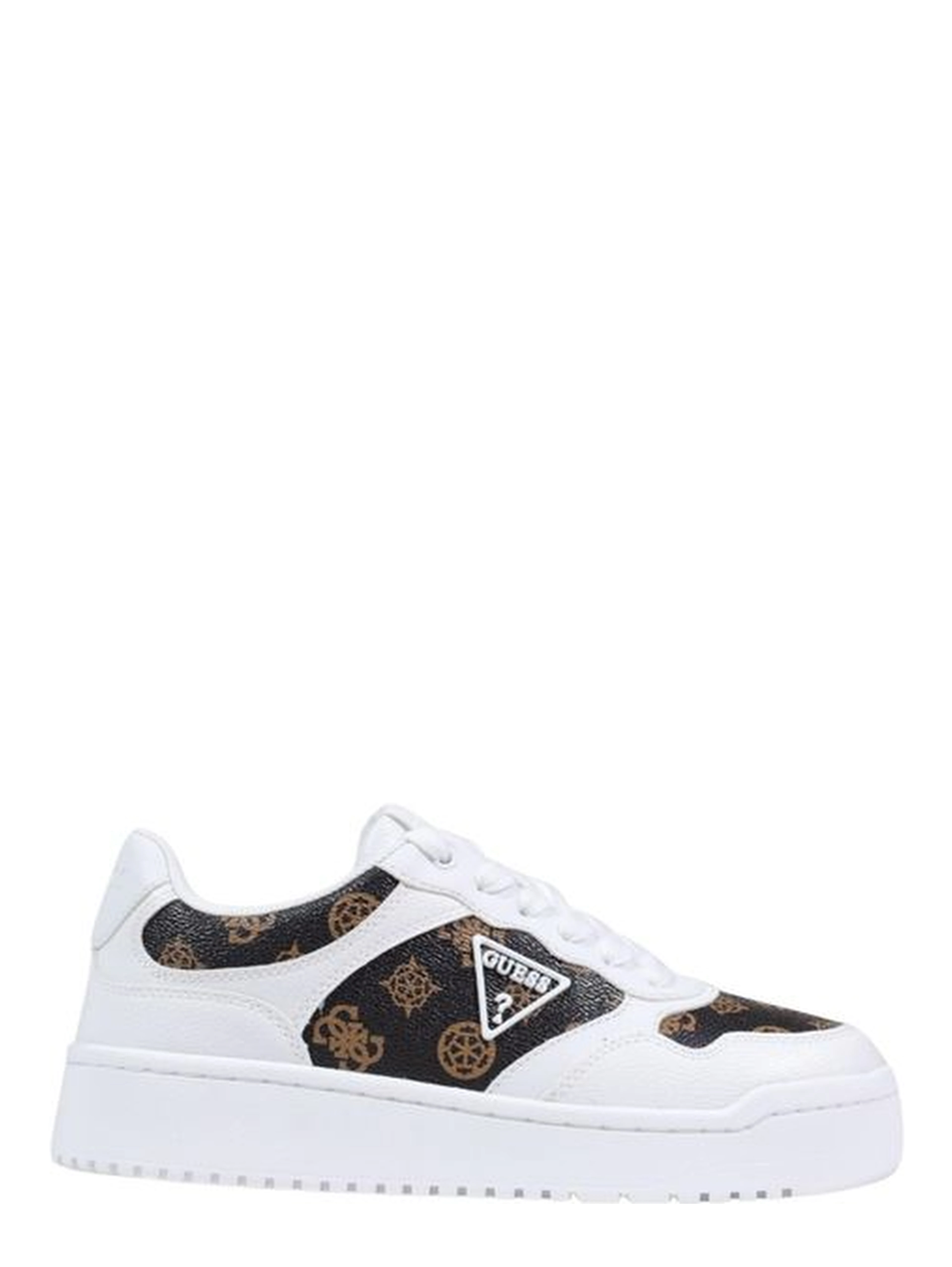 Brown Polyethylene Chunky Sneakers