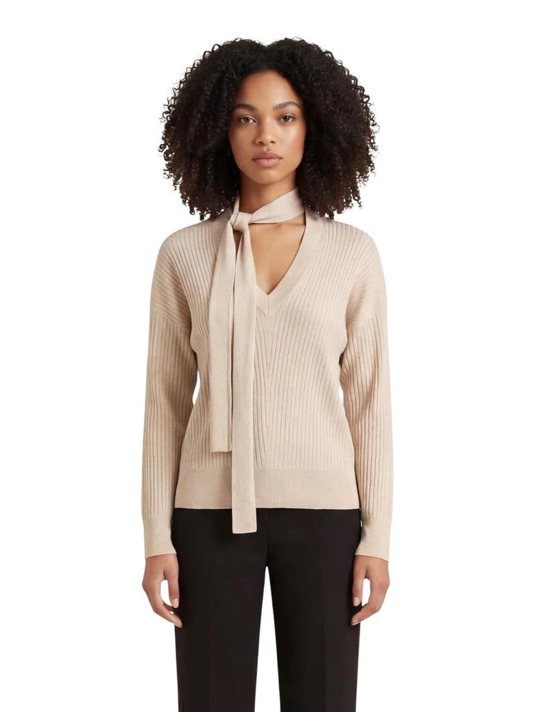 Gold Viscose Sweatshirt