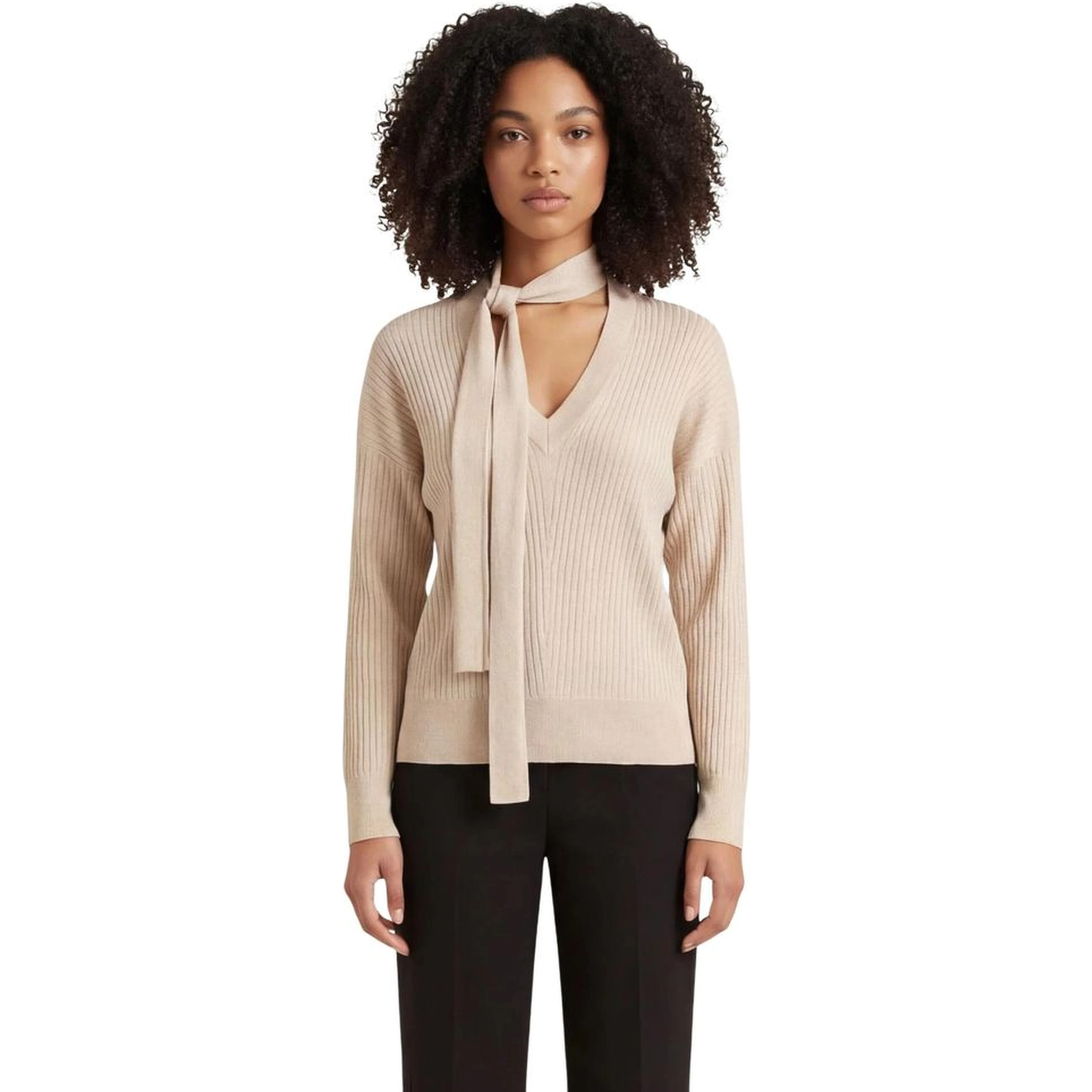 Gold Viscose Sweatshirt