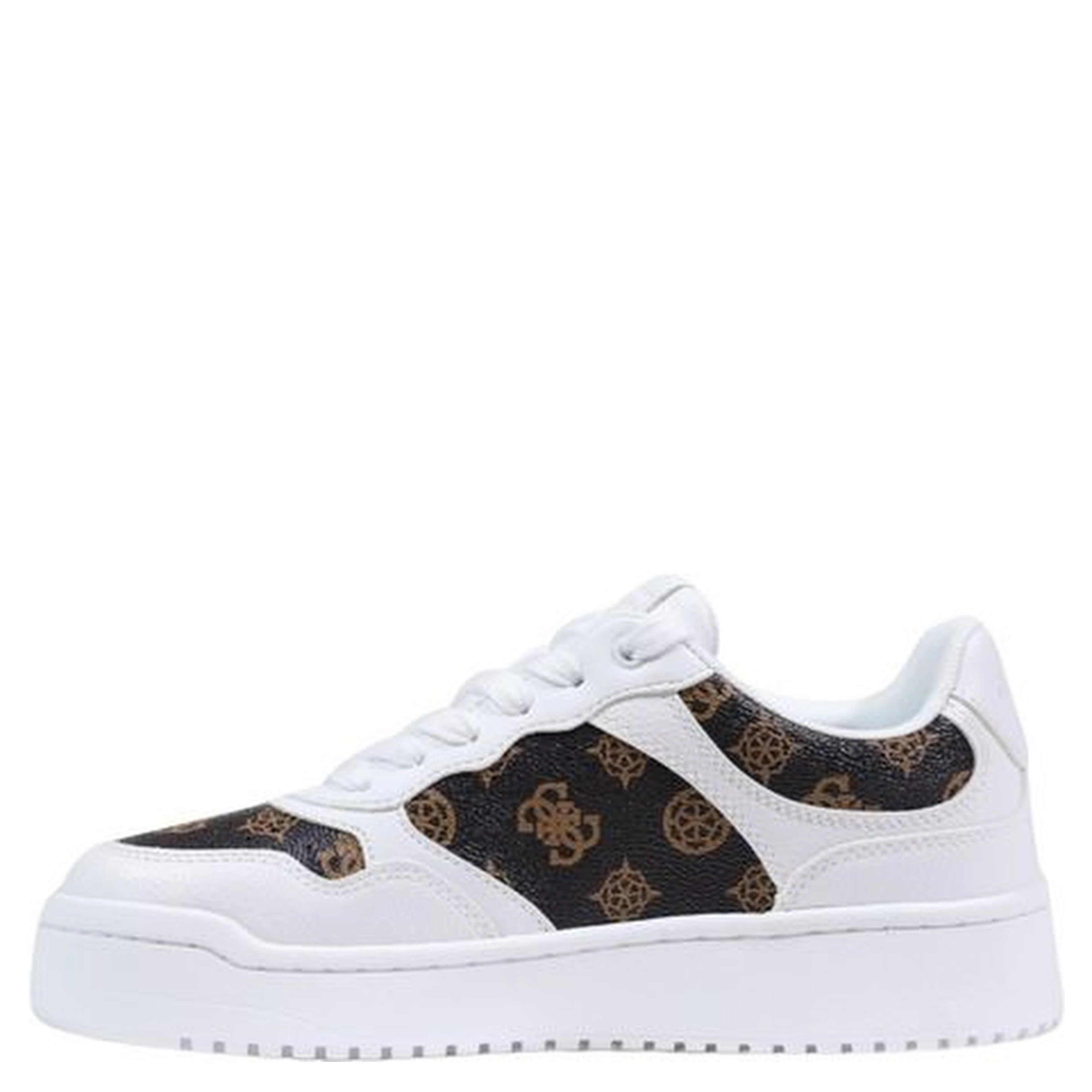 Brown Polyethylene Chunky Sneakers