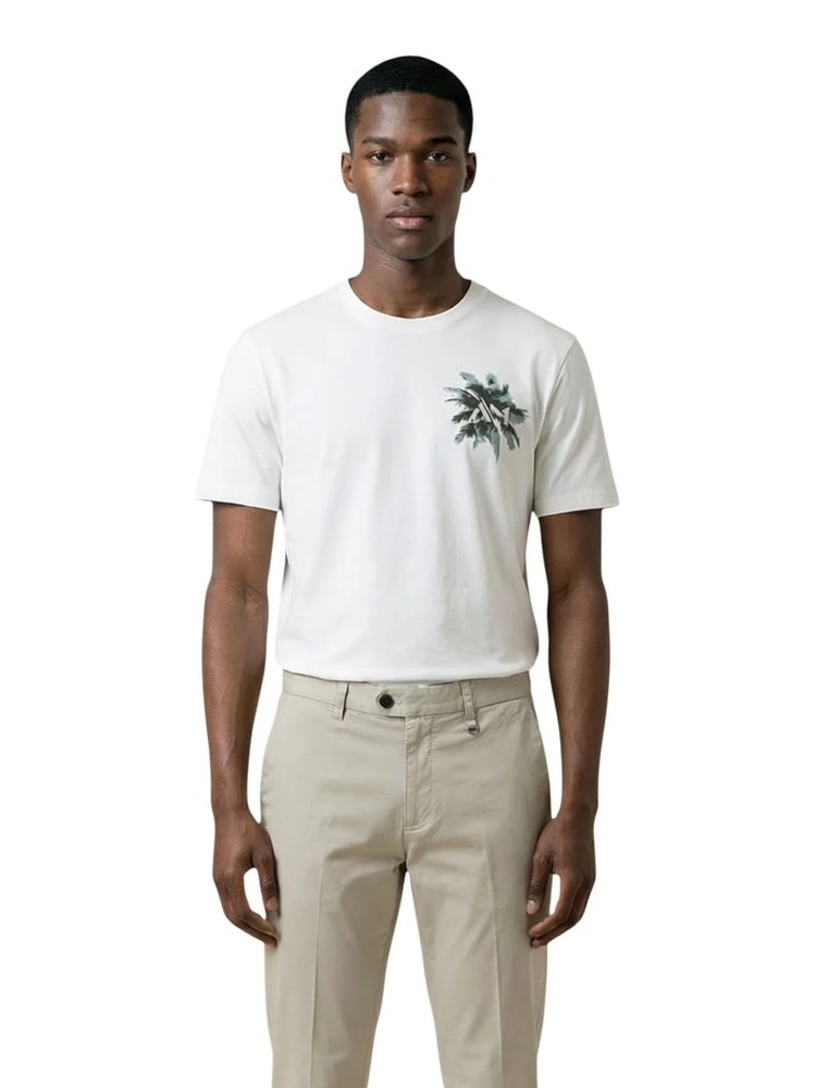Beige Cotton T-Shirt