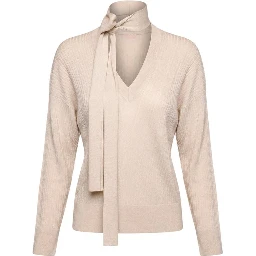 Gold Viscose Sweatshirt