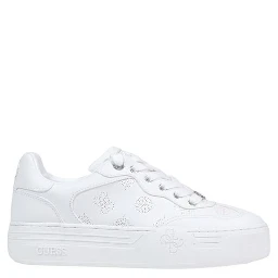 Beige Polyethylene Low Top Sneakers