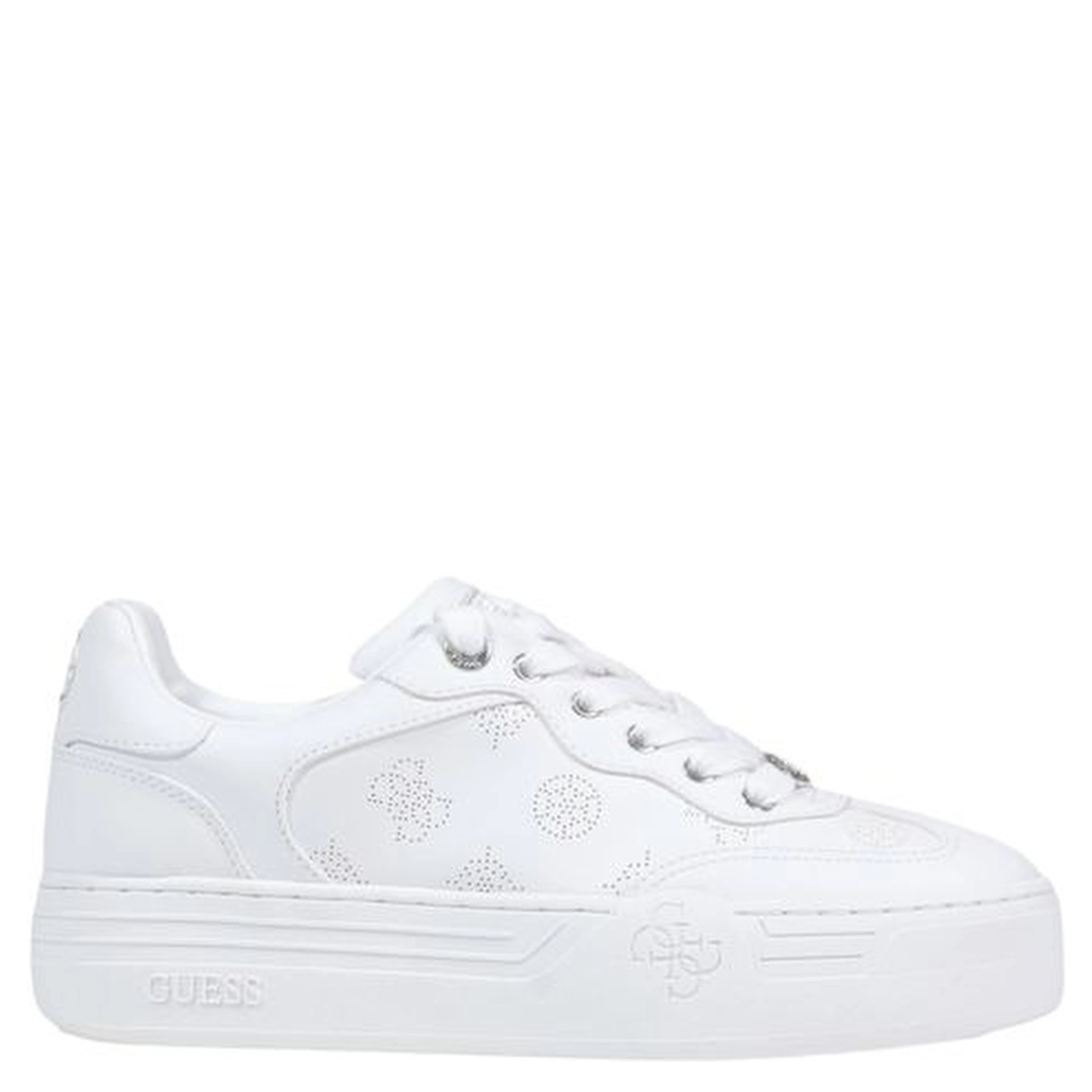 Beige Polyethylene Low Top Sneakers