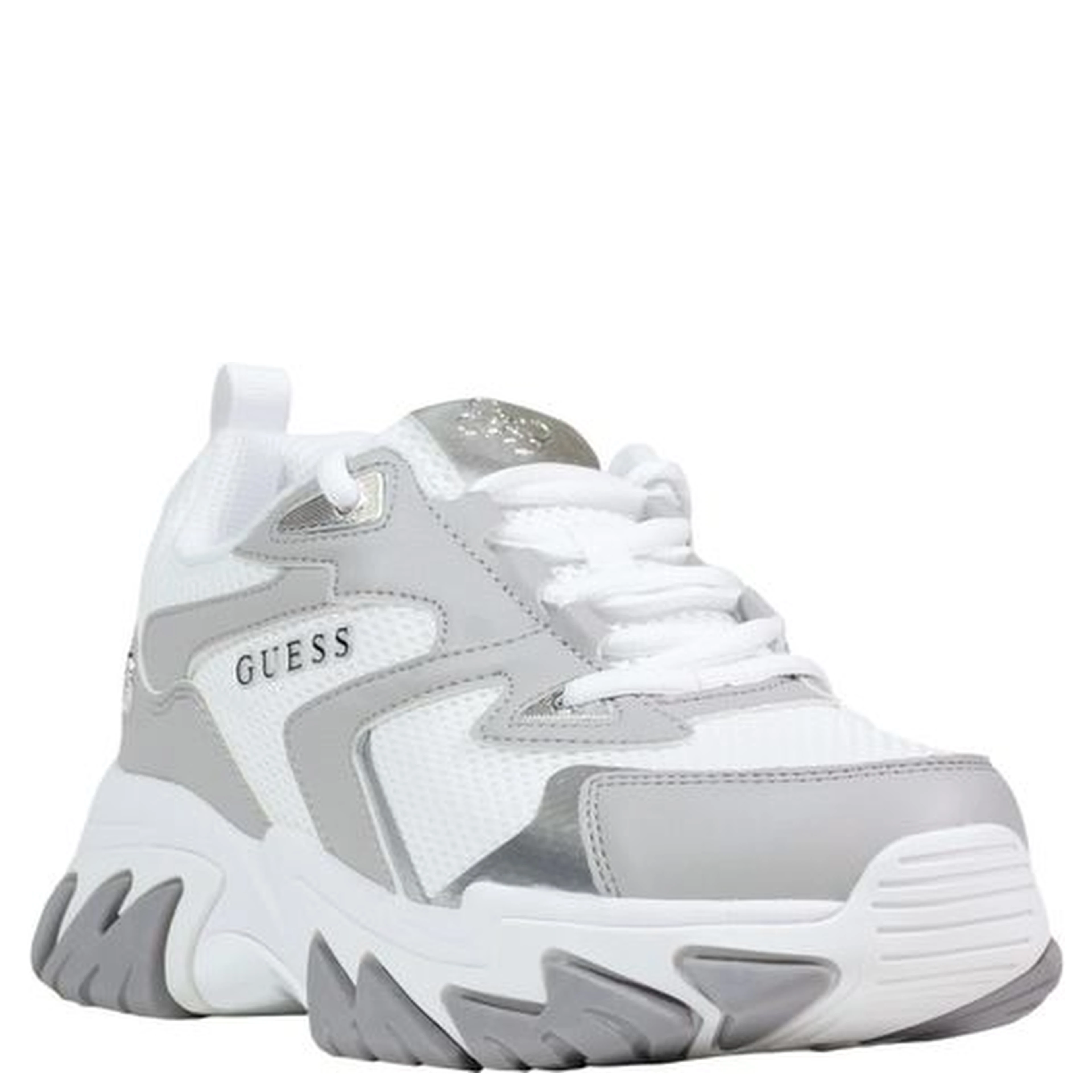 Bicolor Polyethylene Chunky Sneakers