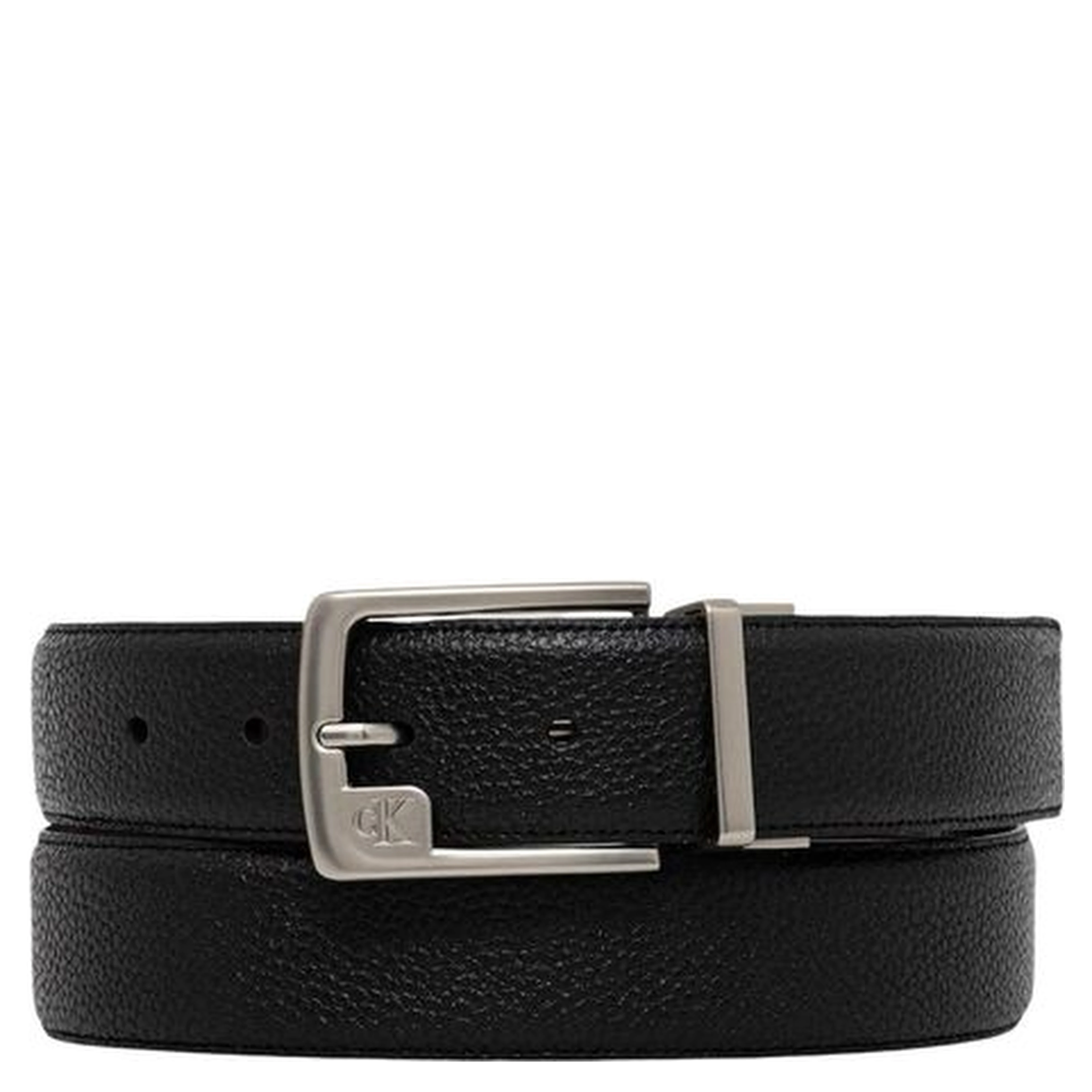 Bicolor Leather Regular Belt