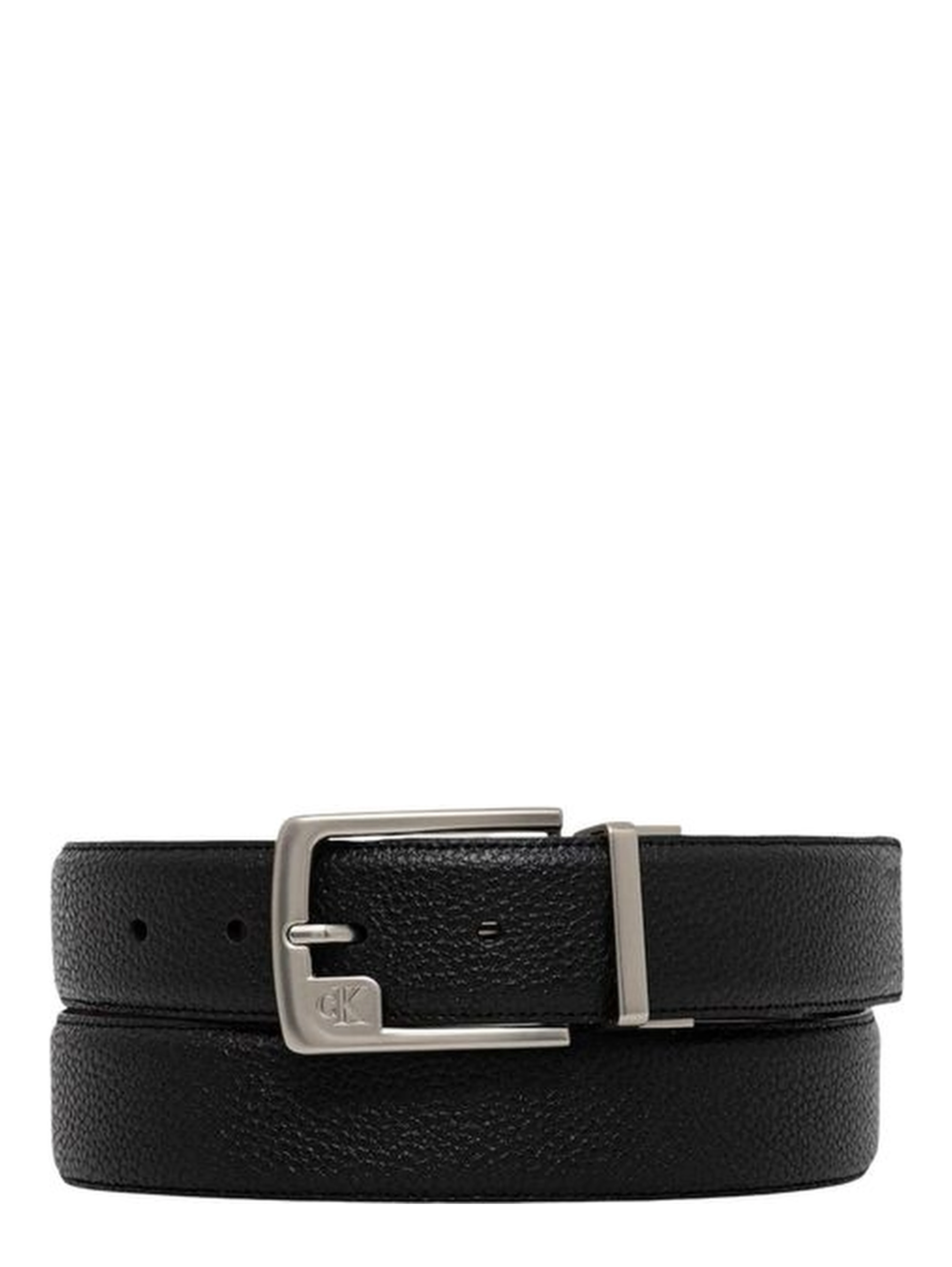 Bicolor Leather Regular Belt