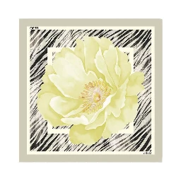 Gray Polyester Foulard