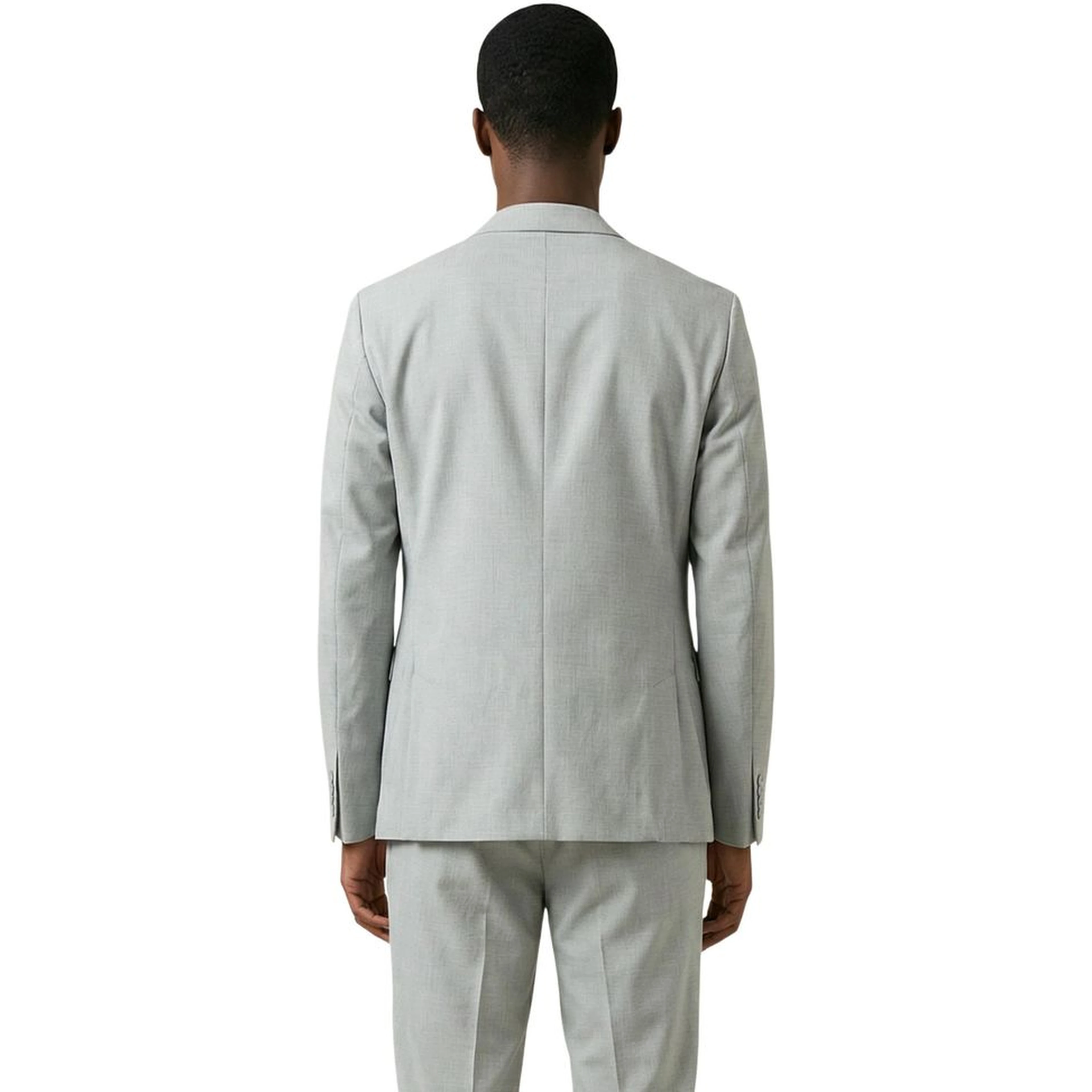 Bicolor Polyester Blazer