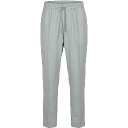 Bicolor Polyester Dress Pants