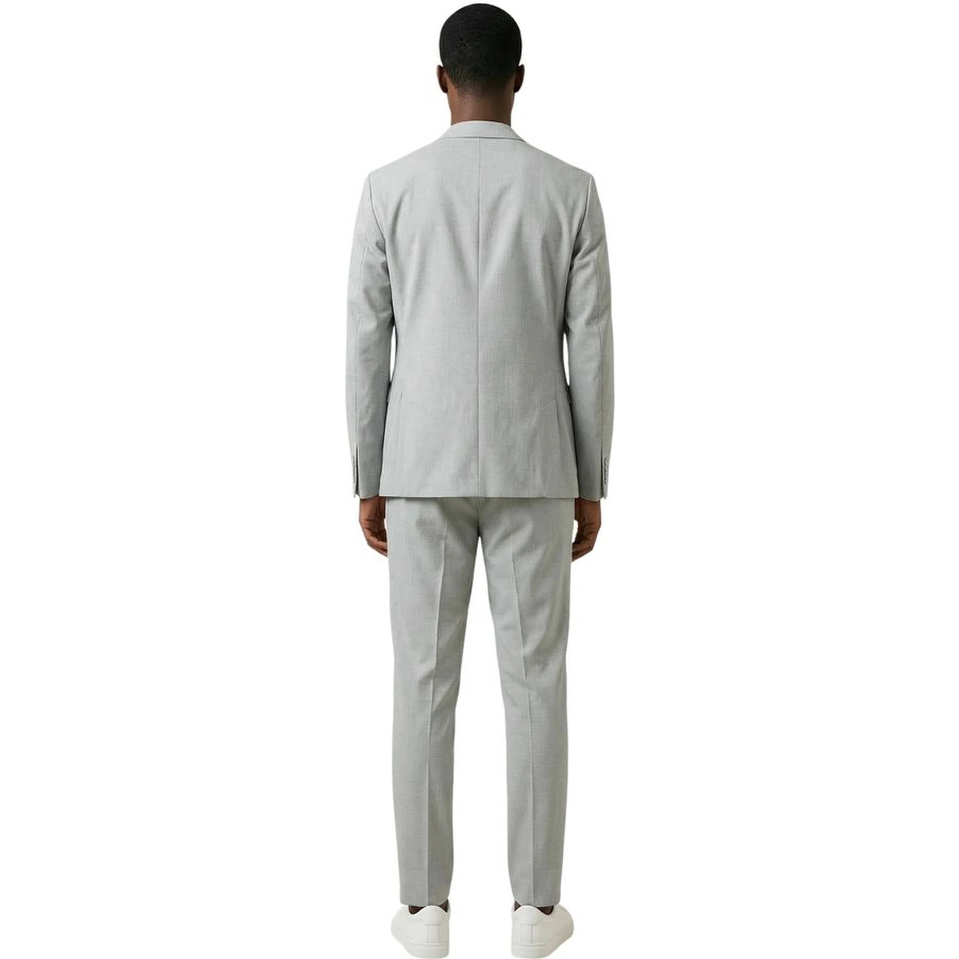 Bicolor Polyester Blazer