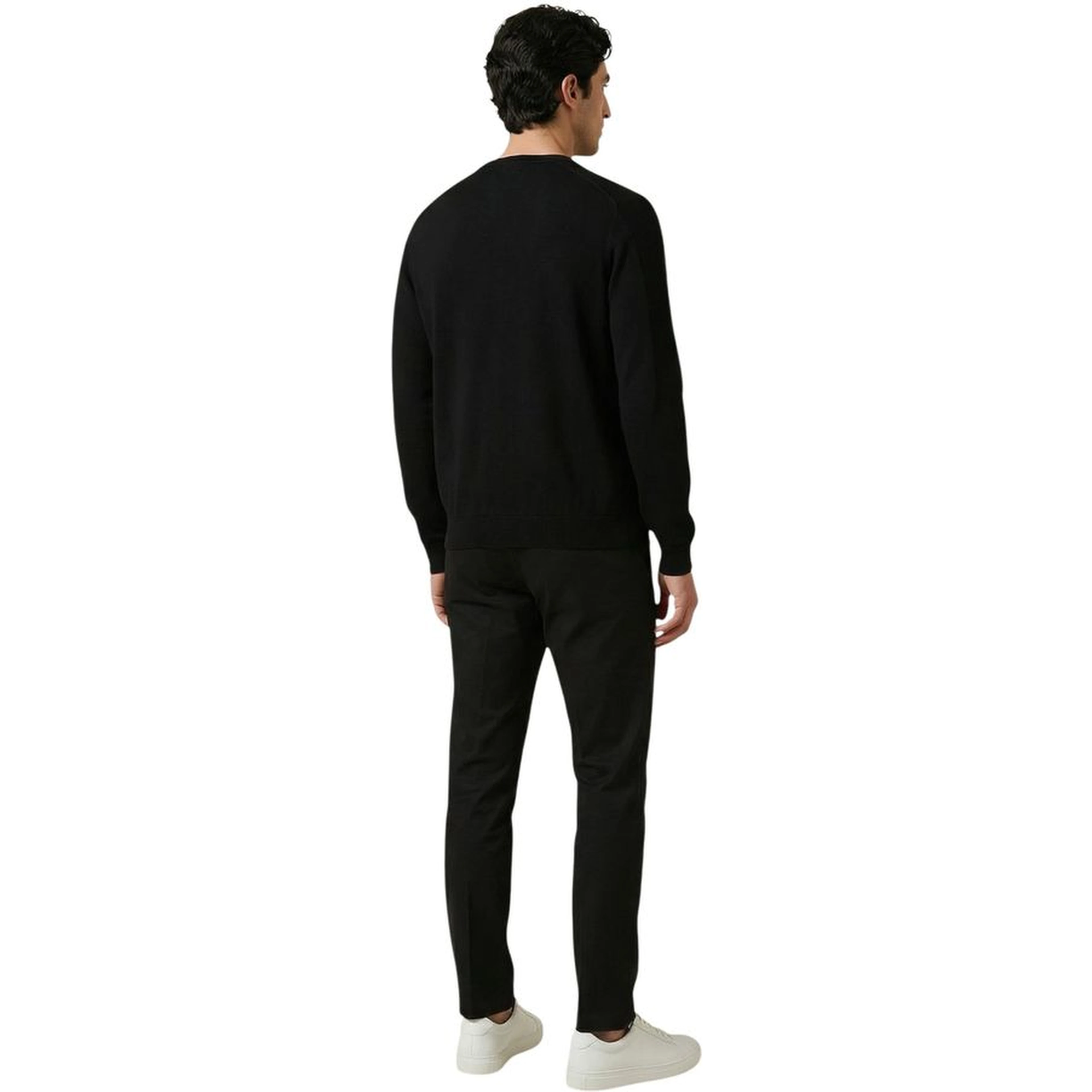 Black Cotton Sweatshirt