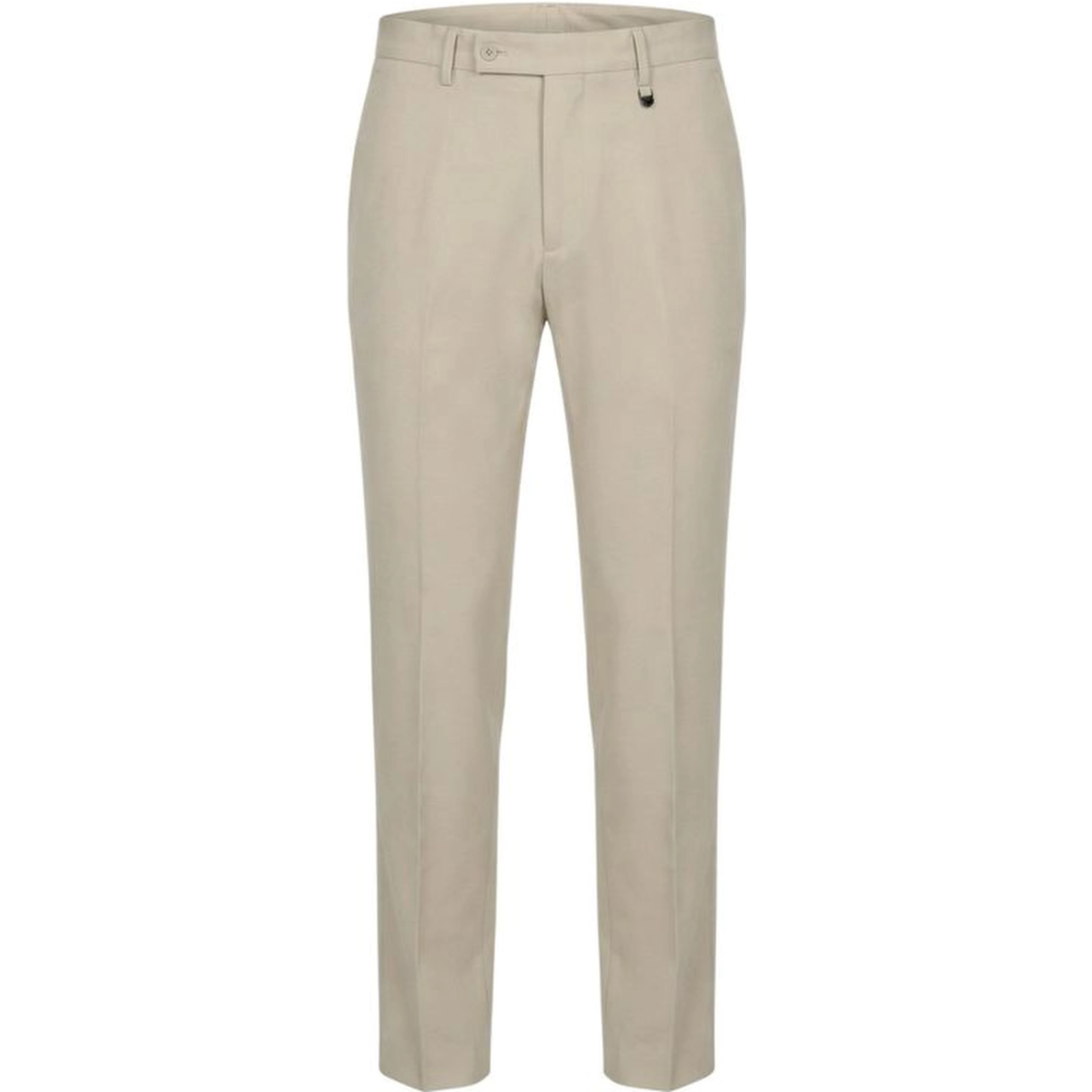 Beige Lyocell Dress Pants
